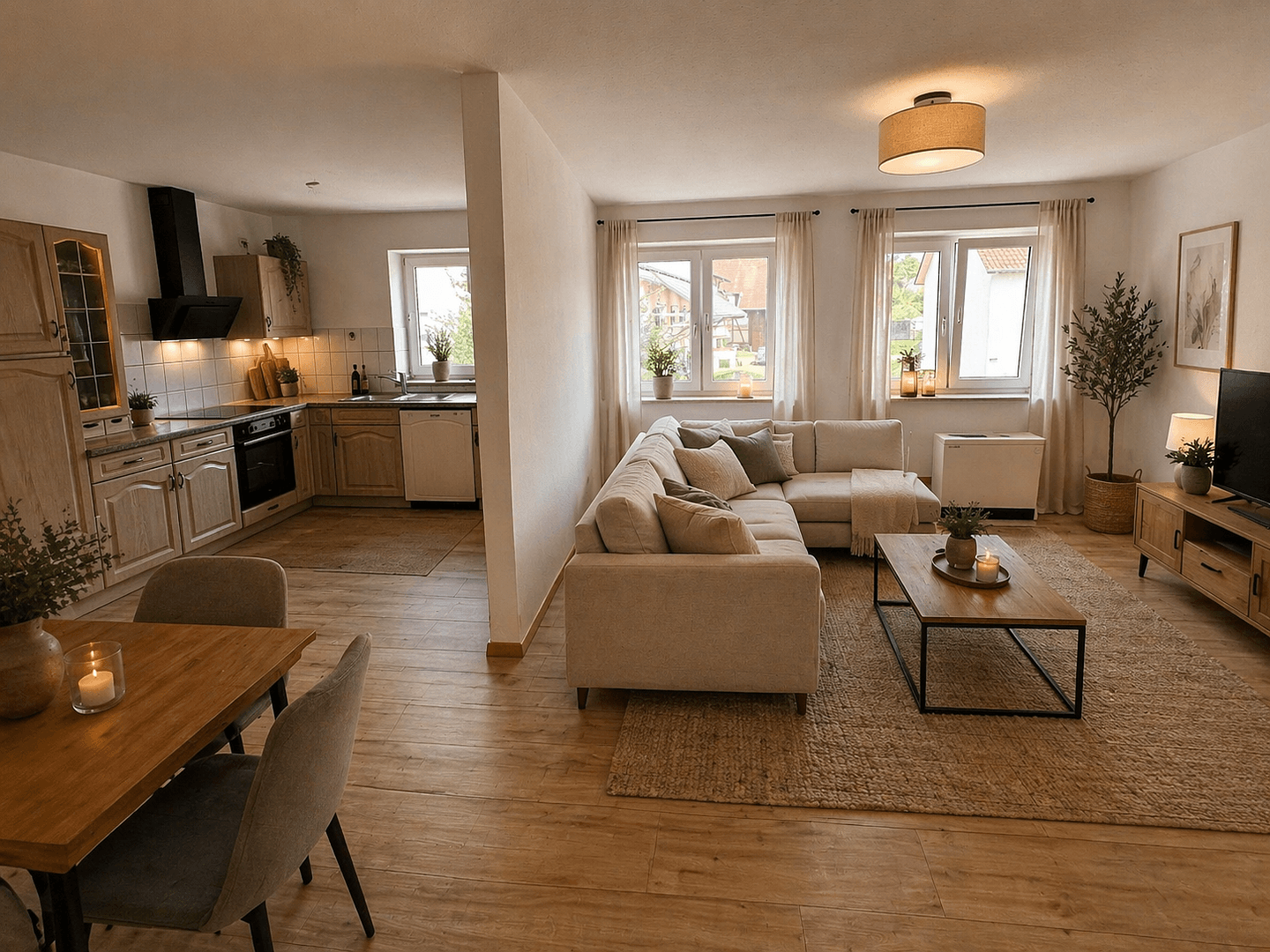 3 bedroom with open-plan kitchen flat to rent, 118 m², Brunnenstr. 15/1, Krauchenwies, Baden-Württemberg 3 bedroom with open-plan kitchen flat to rent, 118 m², Brunnenstr. 15/1, Krauchenwies, Baden-Württemberg