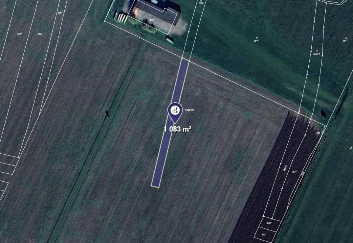 plot for sale, 1,083 m², Ostrožská Nová Ves, Zlínský Region plot for sale, 1,083 m², Ostrožská Nová Ves, Zlínský Region