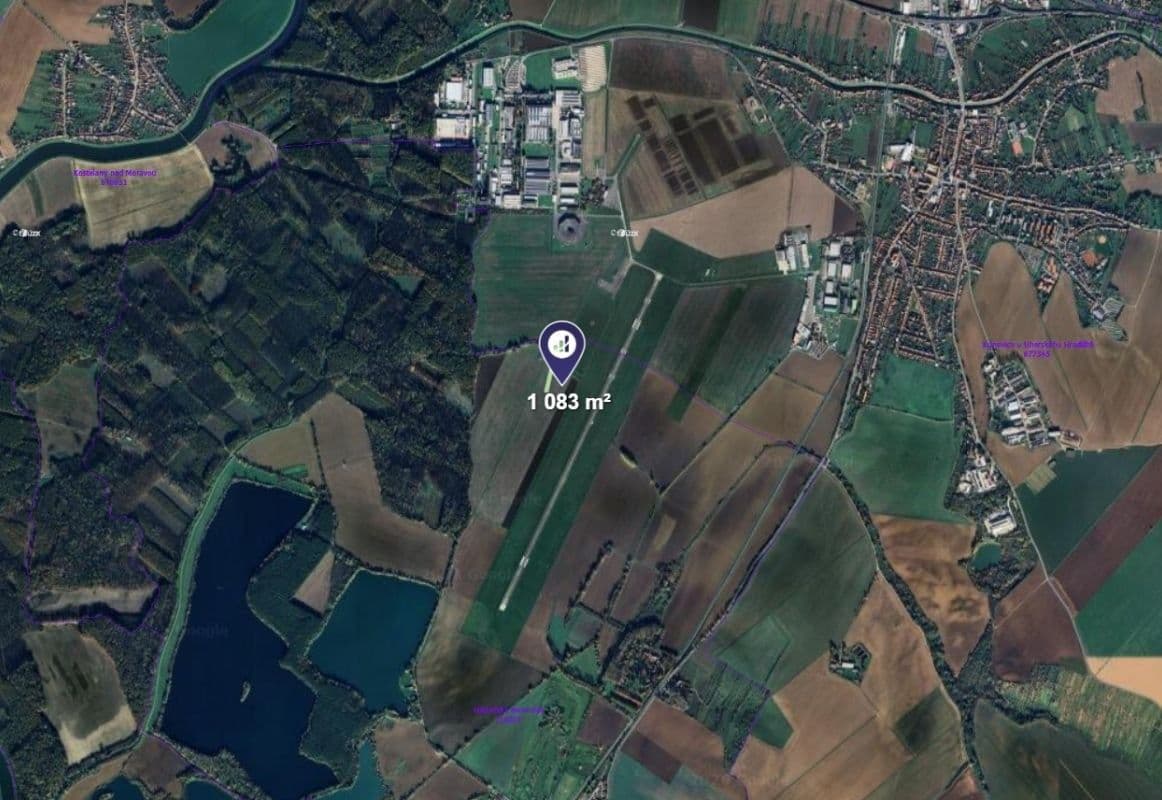 plot for sale, 1,083 m², Ostrožská Nová Ves, Zlínský Region plot for sale, 1,083 m², Ostrožská Nová Ves, Zlínský Region