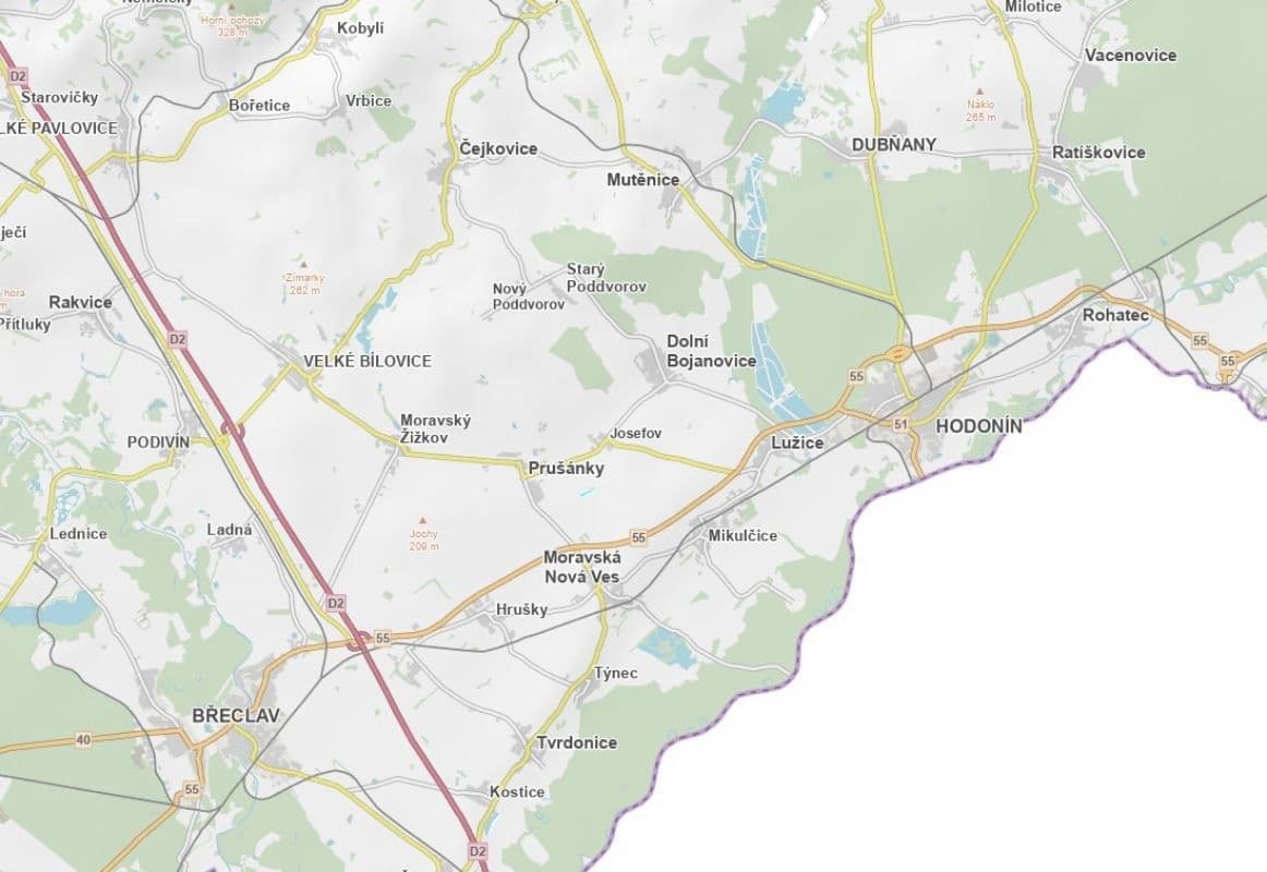 plot for sale, 2,295 m², Prušánky, Jihomoravský Region plot for sale, 2,295 m², Prušánky, Jihomoravský Region