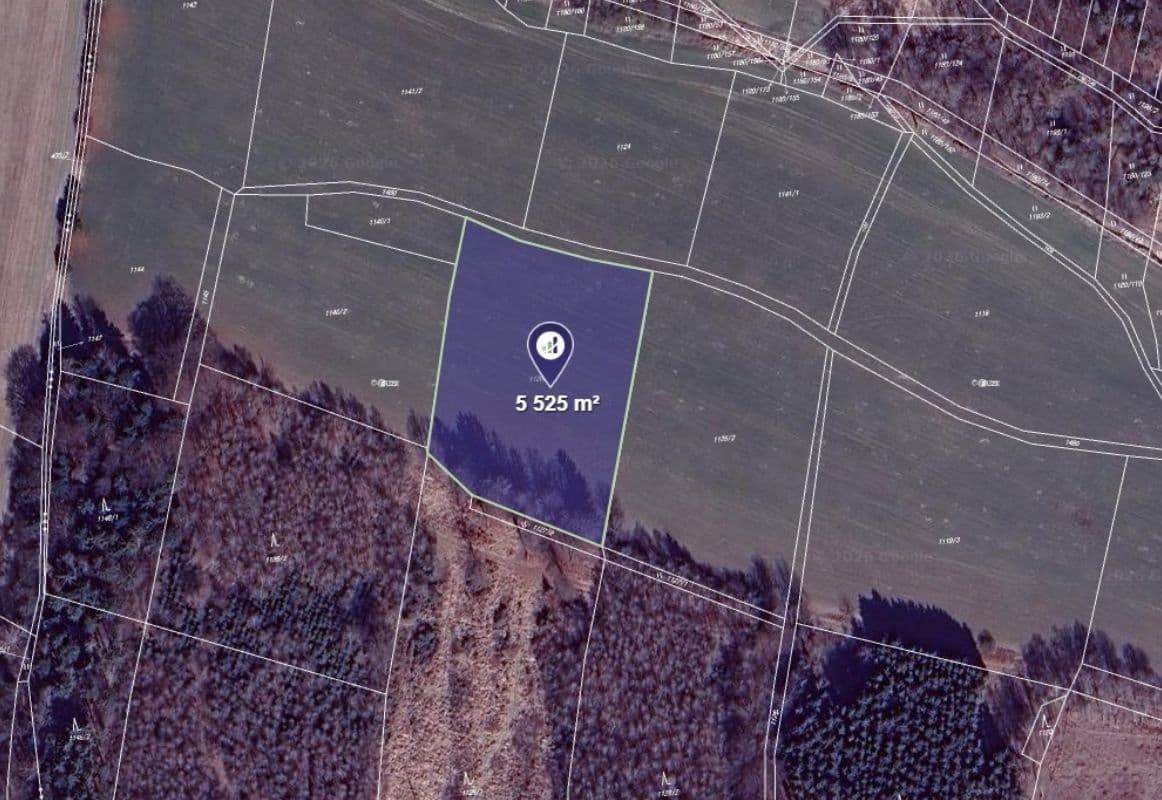 plot for sale, 5,525 m², Ludmírov, Olomoucký Region plot for sale, 5,525 m², Ludmírov, Olomoucký Region