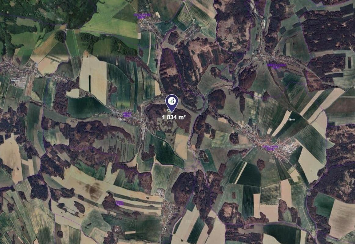 plot for sale, 1,834 m², Ludmírov, Olomoucký Region plot for sale, 1,834 m², Ludmírov, Olomoucký Region