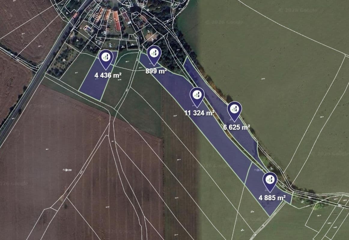 plot for sale, 65,447 m², Drahouš, Středočeský Region plot for sale, 65,447 m², Drahouš, Středočeský Region