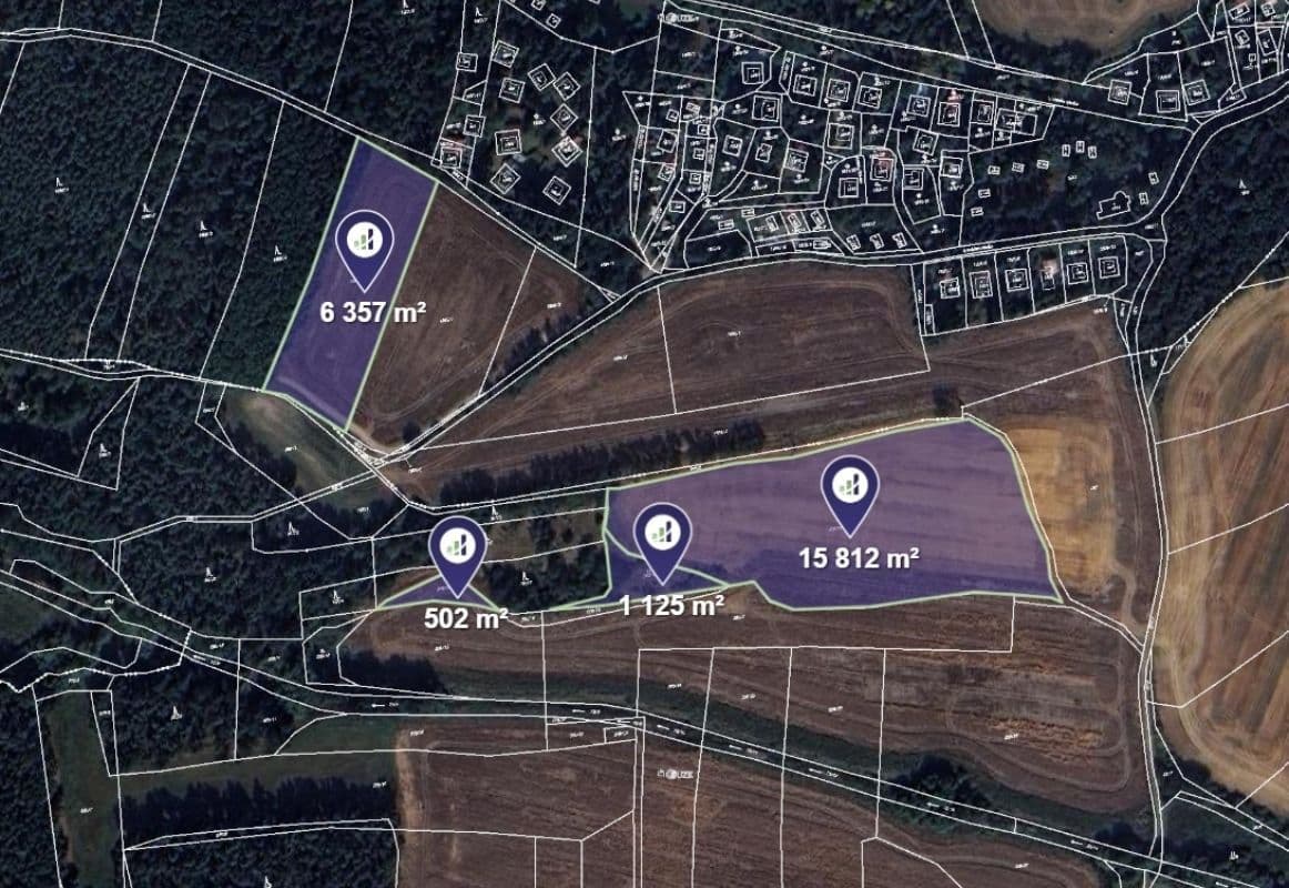 plot for sale, 65,447 m², Drahouš, Středočeský Region plot for sale, 65,447 m², Drahouš, Středočeský Region