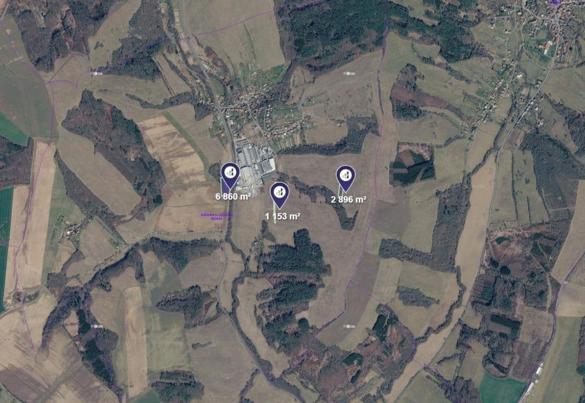 plot for sale, 10,909 m², Kaňovice, Zlínský Region plot for sale, 10,909 m², Kaňovice, Zlínský Region