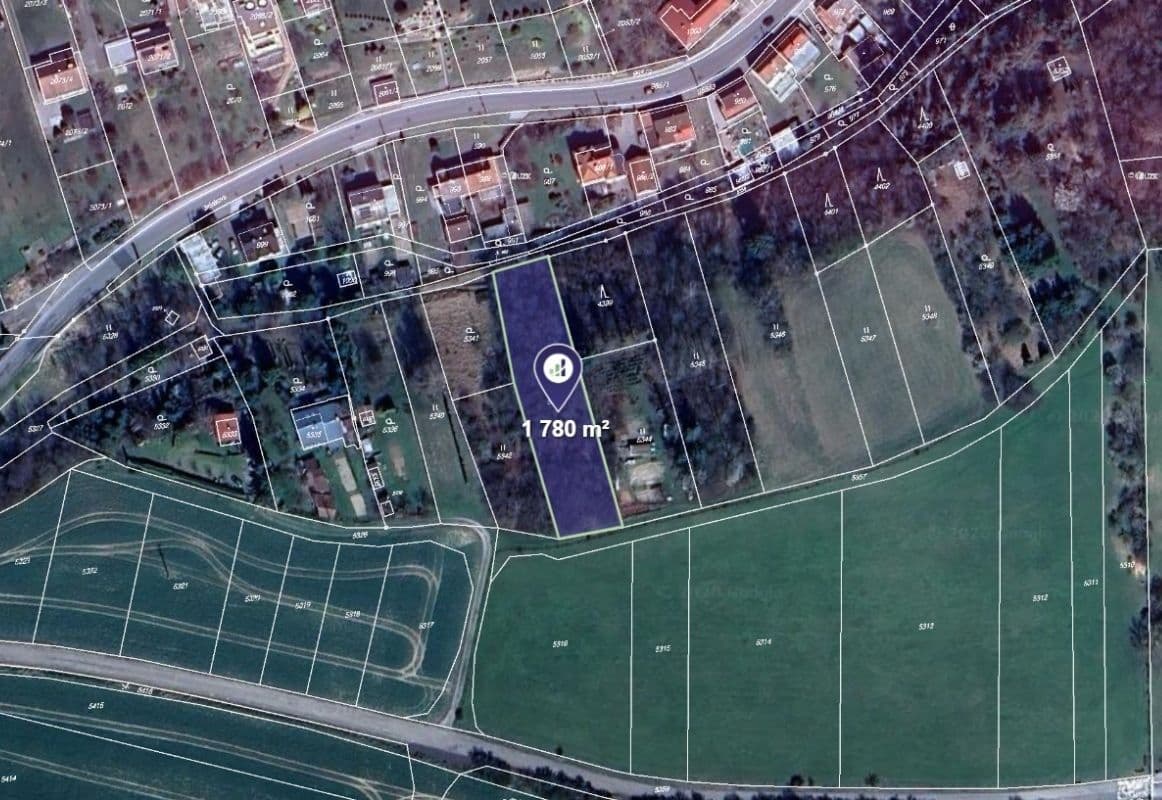 plot for sale, 1,780 m², Konice, Olomoucký Region plot for sale, 1,780 m², Konice, Olomoucký Region