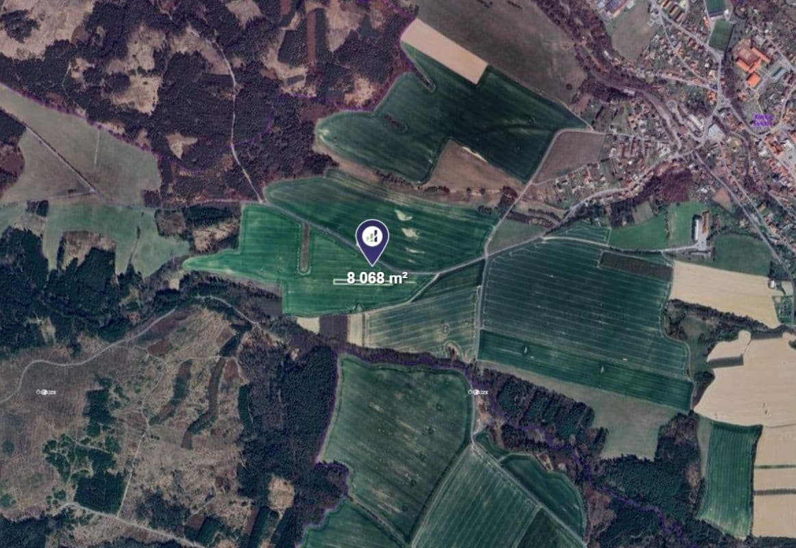 plot for sale, 8,068 m², Konice, Olomoucký Region plot for sale, 8,068 m², Konice, Olomoucký Region