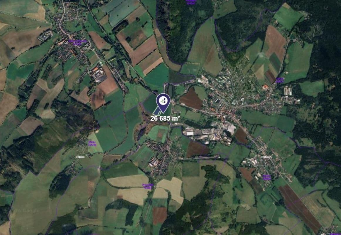 plot for sale, 26,685 m², Kdyně, Plzeňský Region plot for sale, 26,685 m², Kdyně, Plzeňský Region