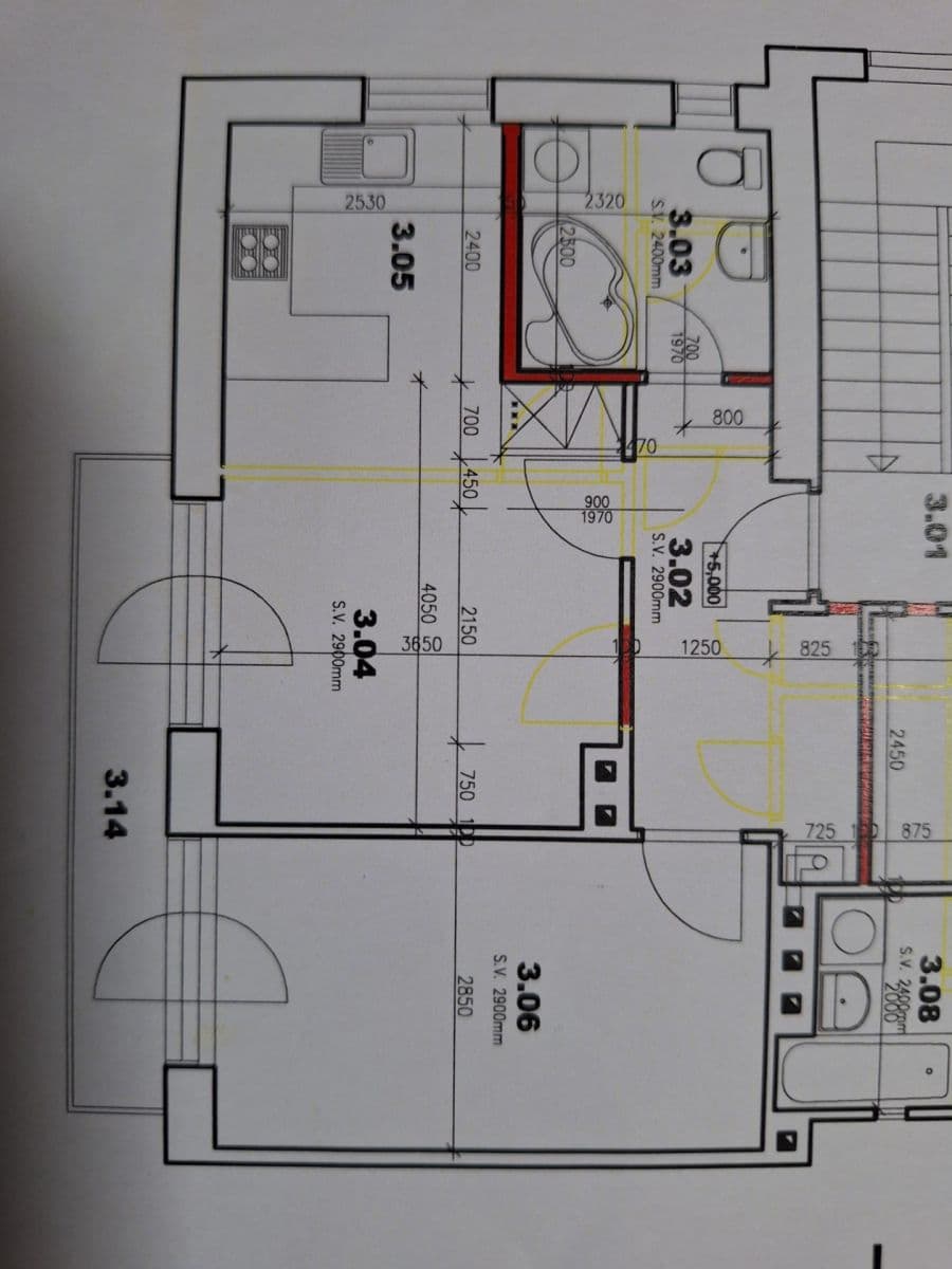 1 bedroom with open-plan kitchen flat to rent, 54 m², Služská, Prague, Prague 1 bedroom with open-plan kitchen flat to rent, 54 m², Služská, Prague, Prague