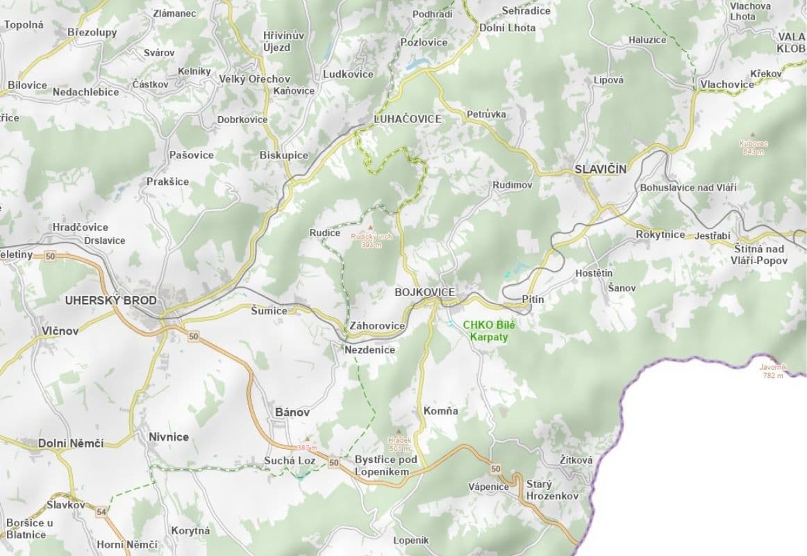 plot for sale, 6,818 m², Bojkovice, Zlínský Region plot for sale, 6,818 m², Bojkovice, Zlínský Region