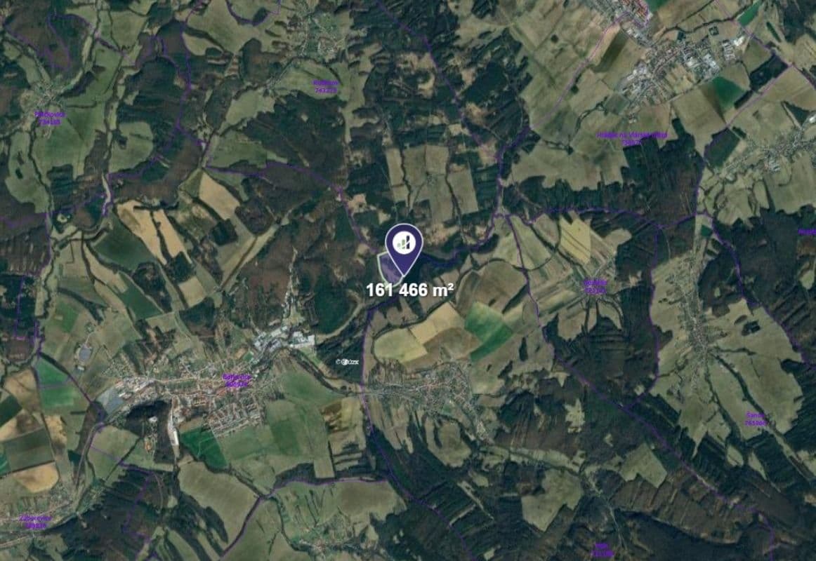plot for sale, 3,866 m², Bojkovice, Zlínský Region plot for sale, 3,866 m², Bojkovice, Zlínský Region