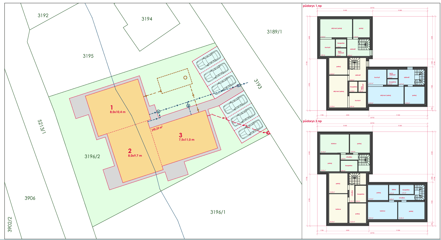 plot for sale, 801 m², Frýdek-Místek, Moravskoslezský Region plot for sale, 801 m², Frýdek-Místek, Moravskoslezský Region
