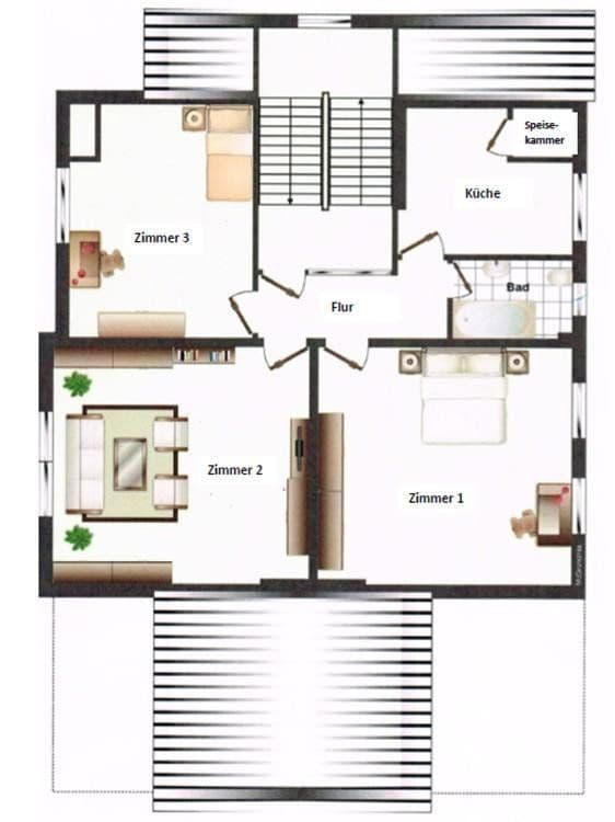 3 bedroom flat to rent, 100 m², Bismarckallee, Ahrensburg, Schleswig-Holstein 3 bedroom flat to rent, 100 m², Bismarckallee, Ahrensburg, Schleswig-Holstein