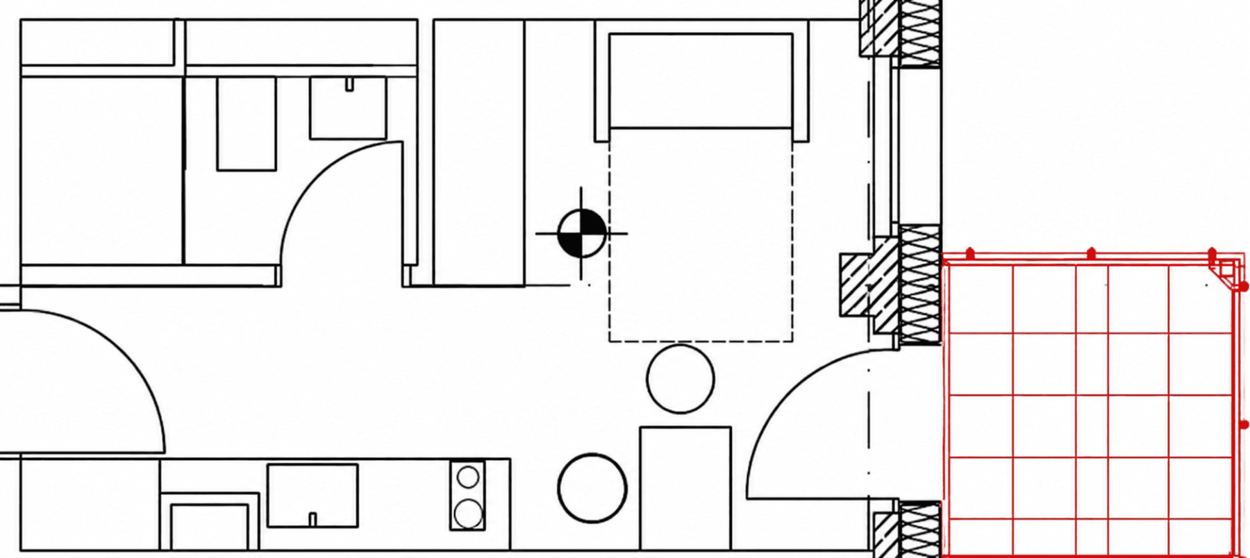 1 bedroom flat to rent, 20 m², Frankfurt, Hesse 1 bedroom flat to rent, 20 m², Frankfurt, Hesse
