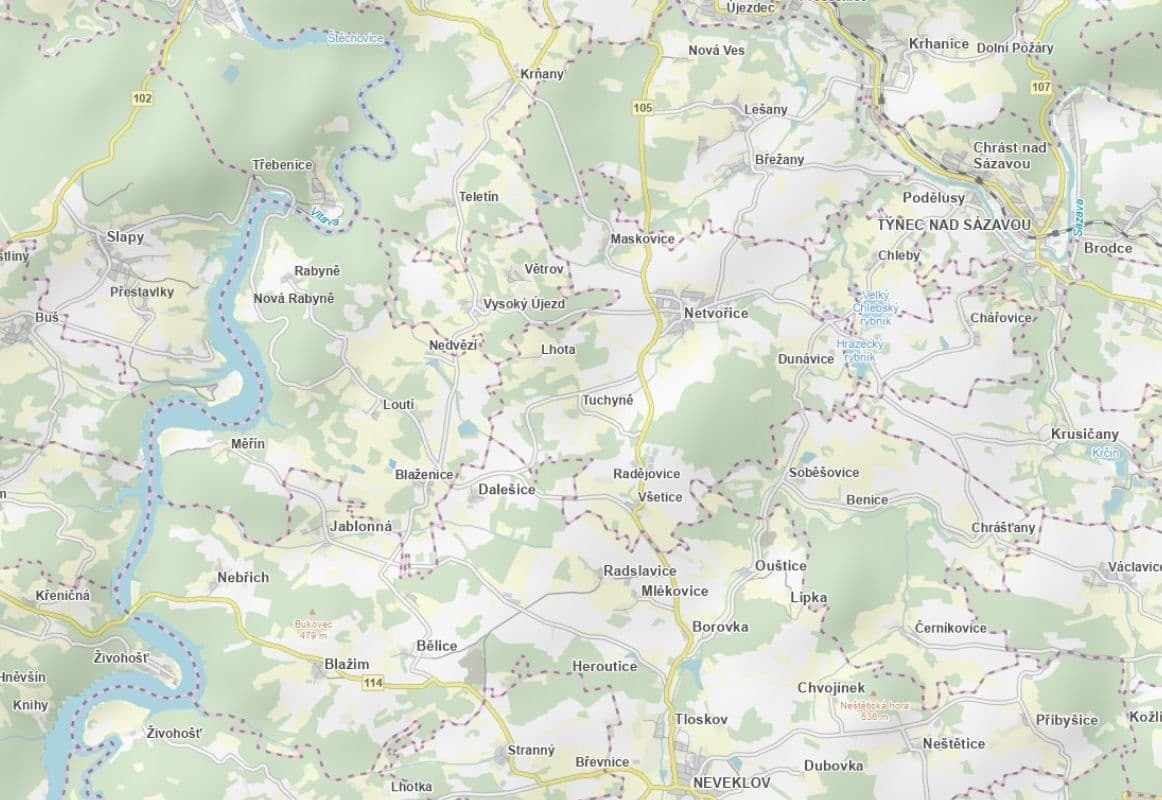 plot for sale, 2,625 m², Rabyně, Středočeský Region plot for sale, 2,625 m², Rabyně, Středočeský Region