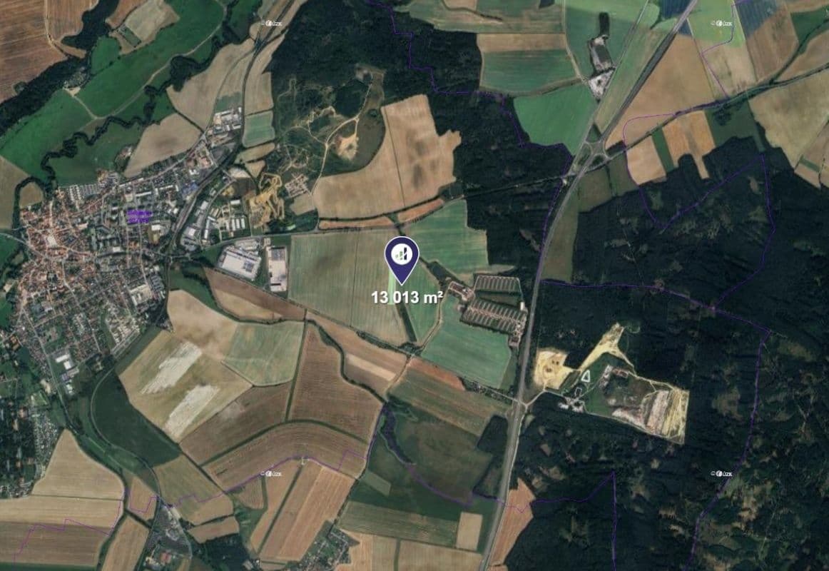 plot for sale, 1,627 m², Dobřany, Plzeňský Region plot for sale, 1,627 m², Dobřany, Plzeňský Region