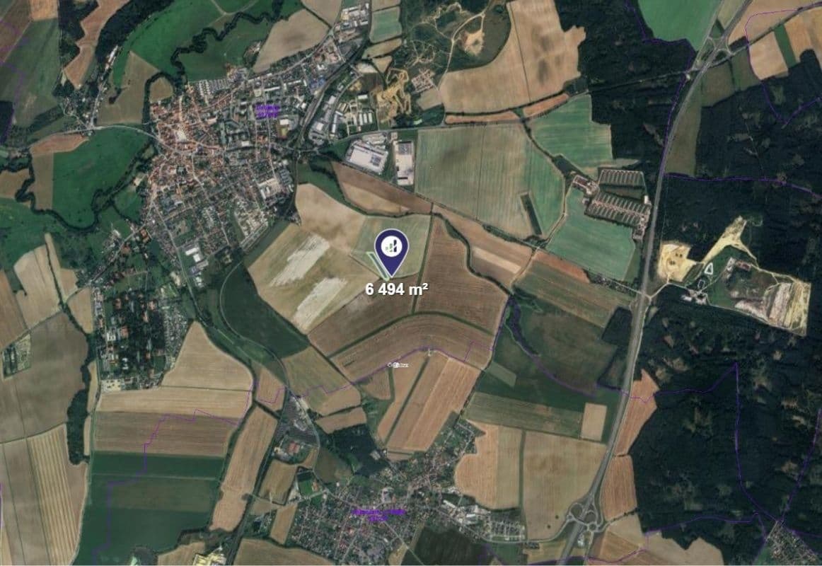 plot for sale, 812 m², Dobřany, Plzeňský Region plot for sale, 812 m², Dobřany, Plzeňský Region