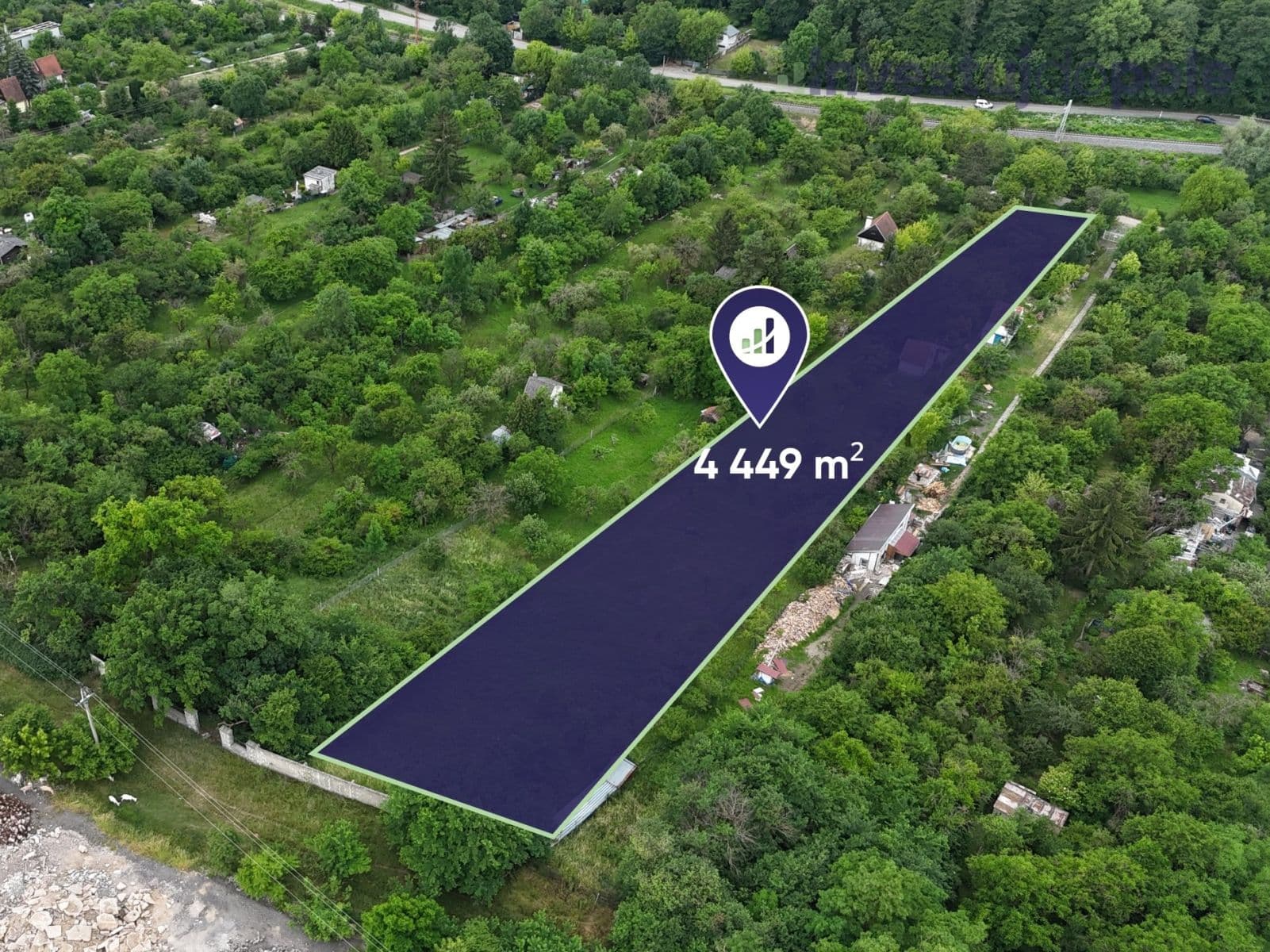 plot for sale, 4,449 m², Brno, Jihomoravský Region plot for sale, 4,449 m², Brno, Jihomoravský Region