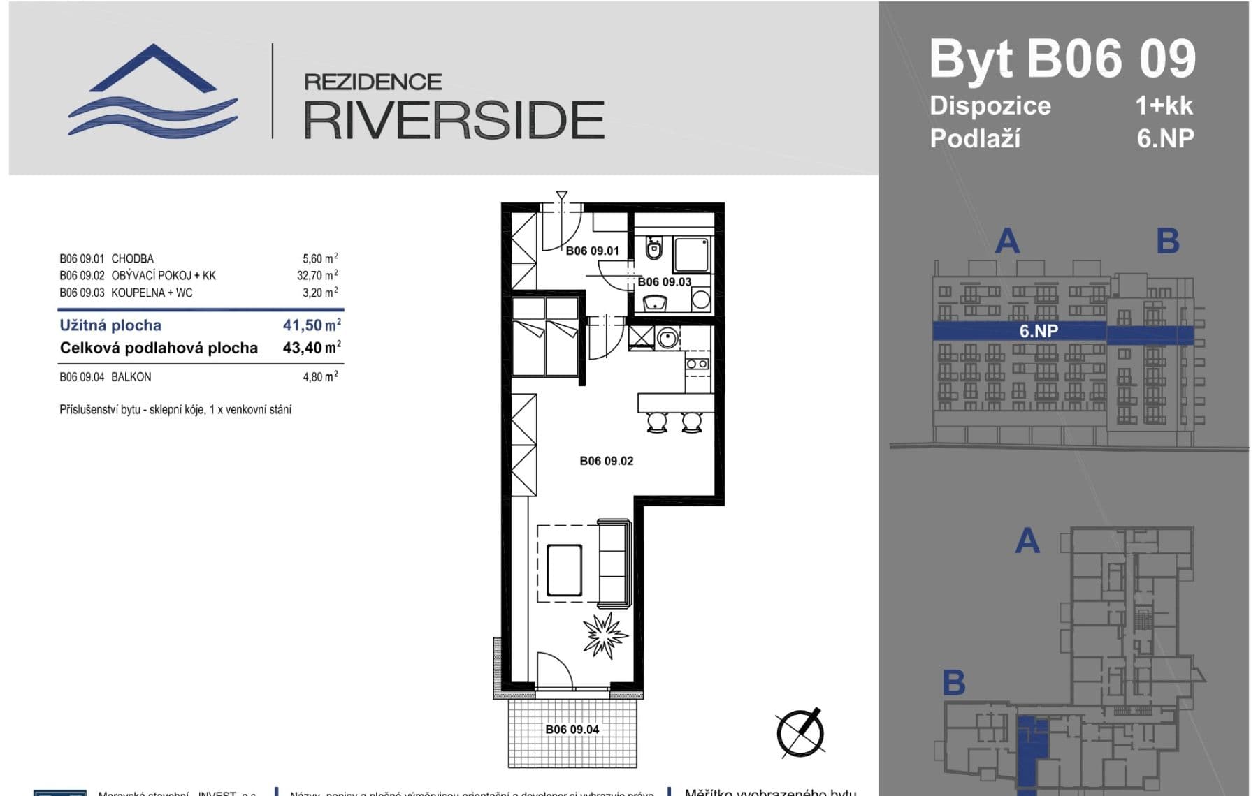 Studio flat for sale, 42 m², Poříčí, Brno, Jihomoravský Region Studio flat for sale, 42 m², Poříčí, Brno, Jihomoravský Region