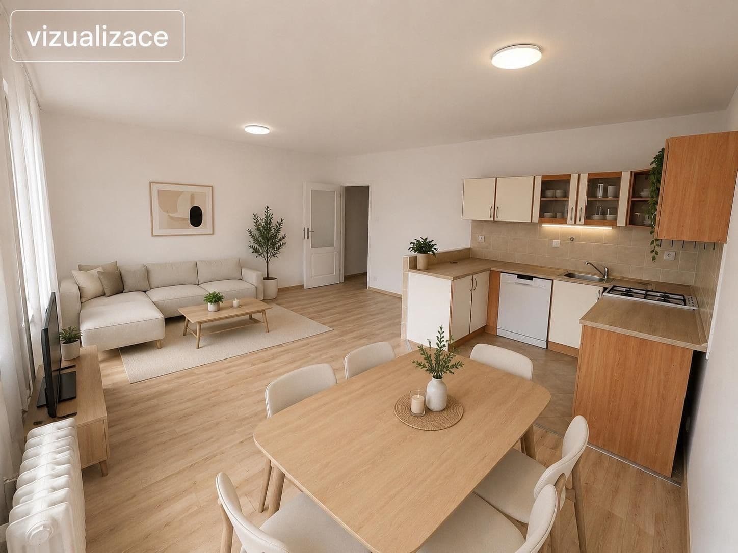 2 bedroom with open-plan kitchen flat for sale, 68 m², Jetelová, Prague, Prague 2 bedroom with open-plan kitchen flat for sale, 68 m², Jetelová, Prague, Prague