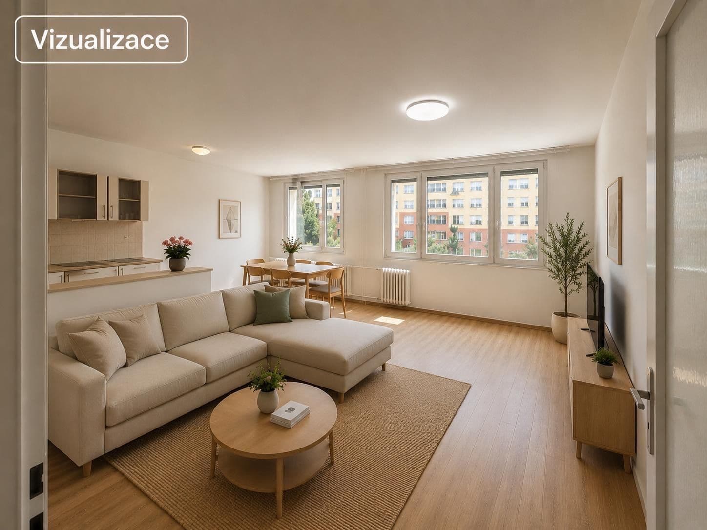 2 bedroom with open-plan kitchen flat for sale, 68 m², Jetelová, Prague, Prague 2 bedroom with open-plan kitchen flat for sale, 68 m², Jetelová, Prague, Prague