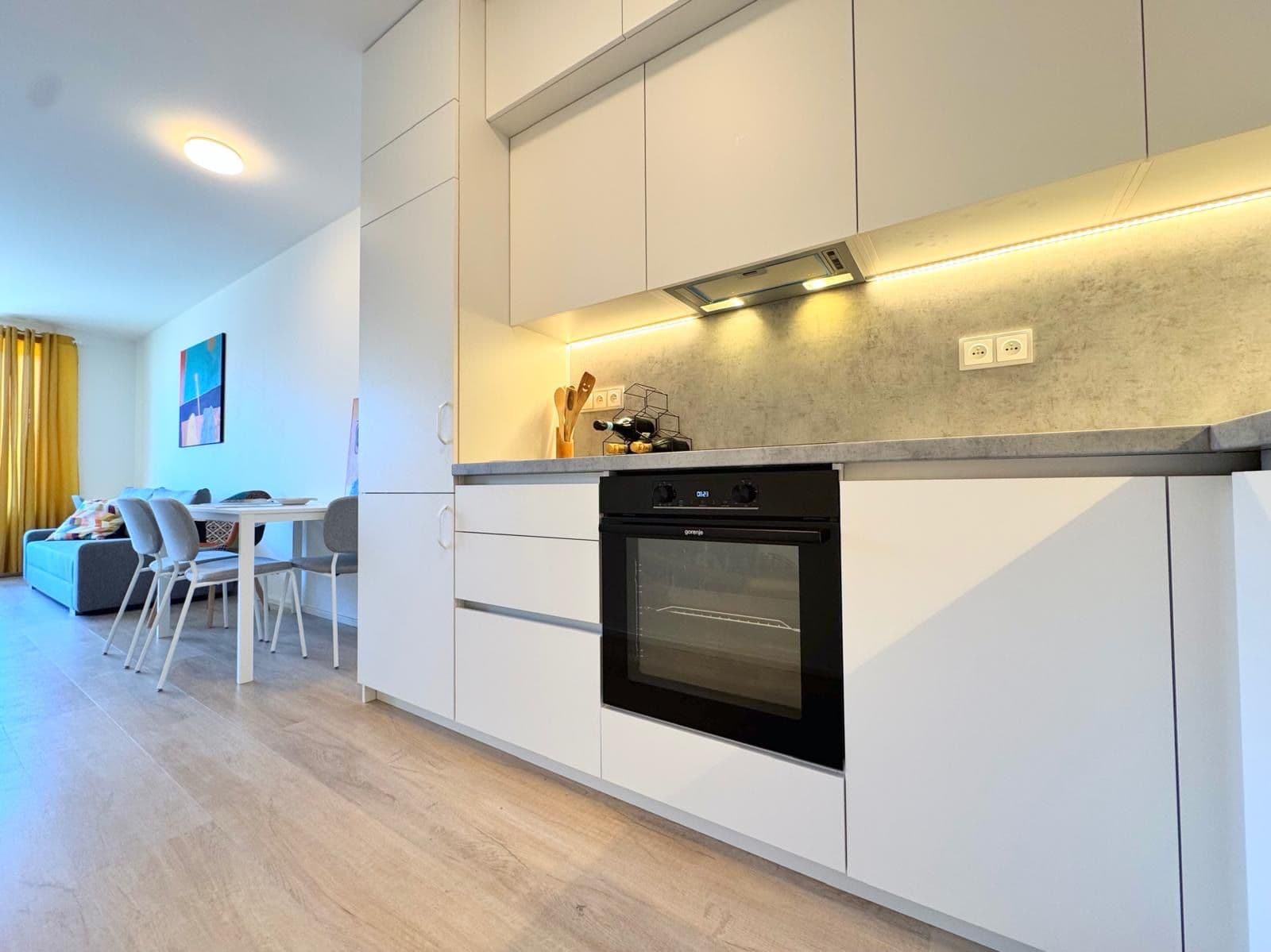 1 bedroom with open-plan kitchen flat to rent, 57 m², Holečkova, Prague, Prague 1 bedroom with open-plan kitchen flat to rent, 57 m², Holečkova, Prague, Prague