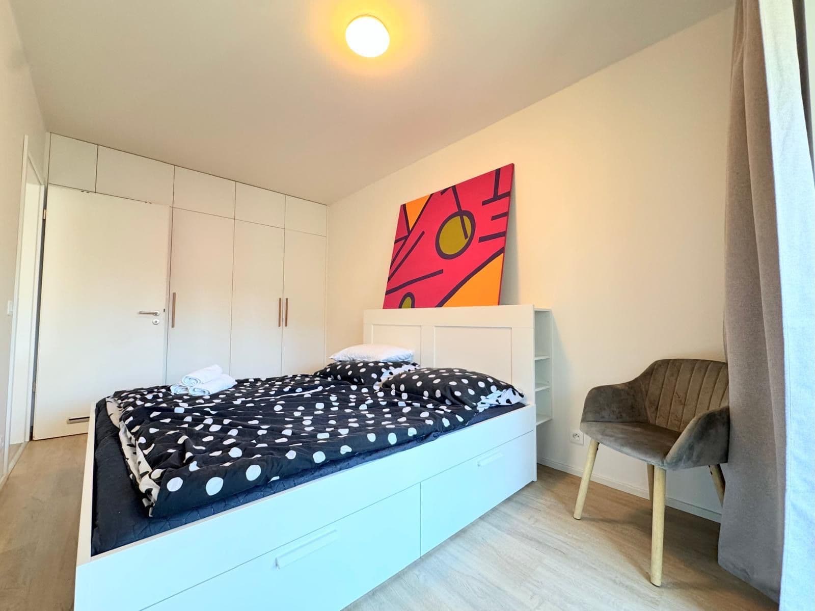 1 bedroom with open-plan kitchen flat to rent, 57 m², Holečkova, Prague, Prague 1 bedroom with open-plan kitchen flat to rent, 57 m², Holečkova, Prague, Prague