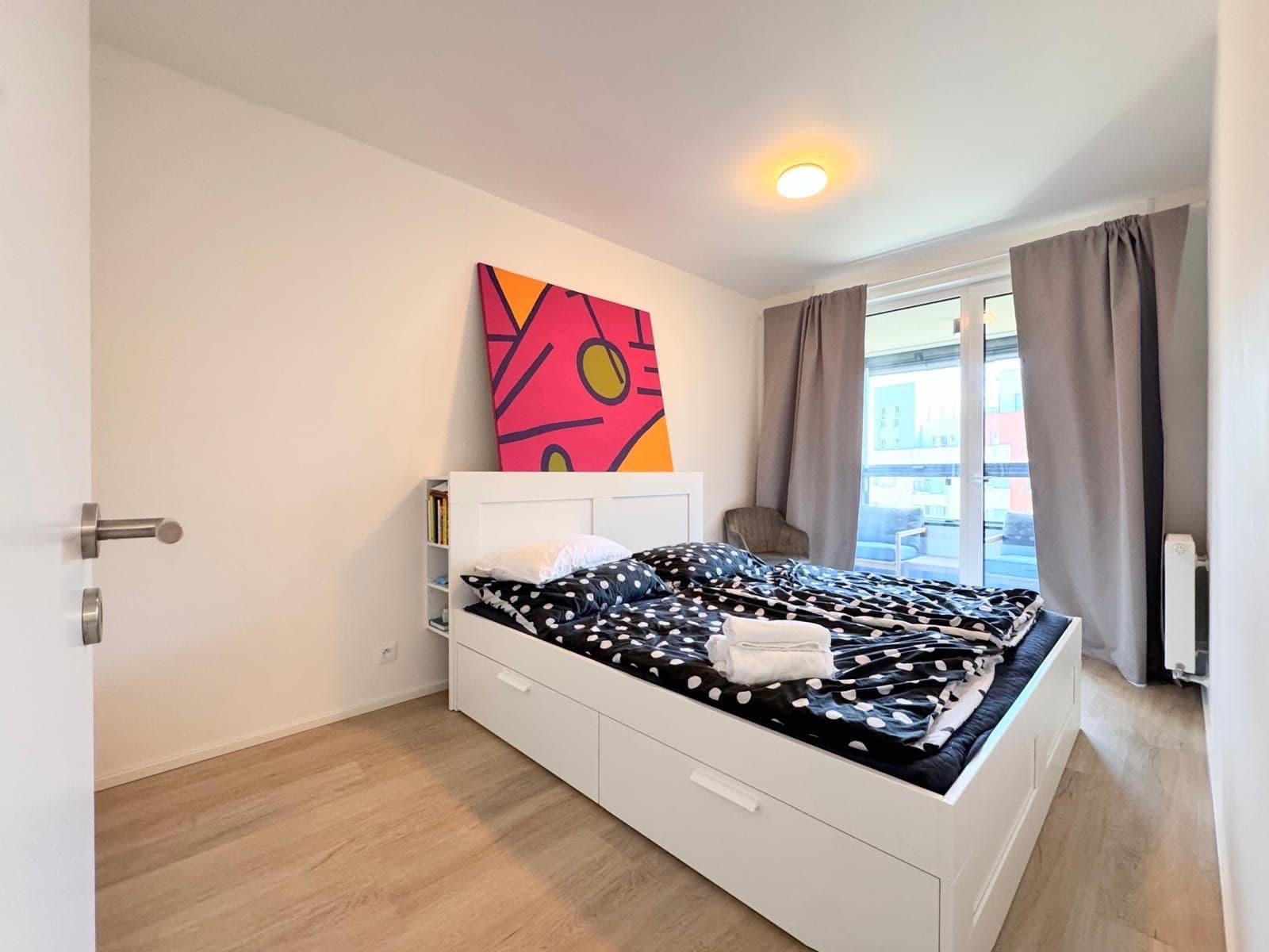 1 bedroom with open-plan kitchen flat to rent, 57 m², Holečkova, Prague, Prague 1 bedroom with open-plan kitchen flat to rent, 57 m², Holečkova, Prague, Prague