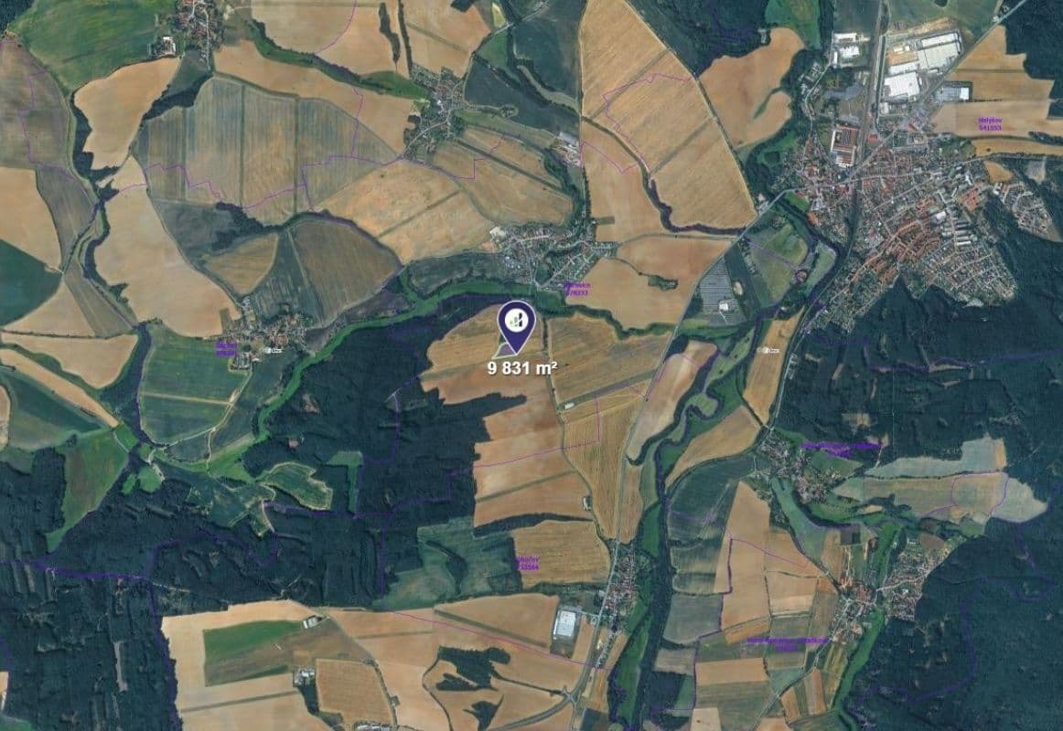 plot for sale, 3,277 m², Kvíčovice, Plzeňský Region plot for sale, 3,277 m², Kvíčovice, Plzeňský Region