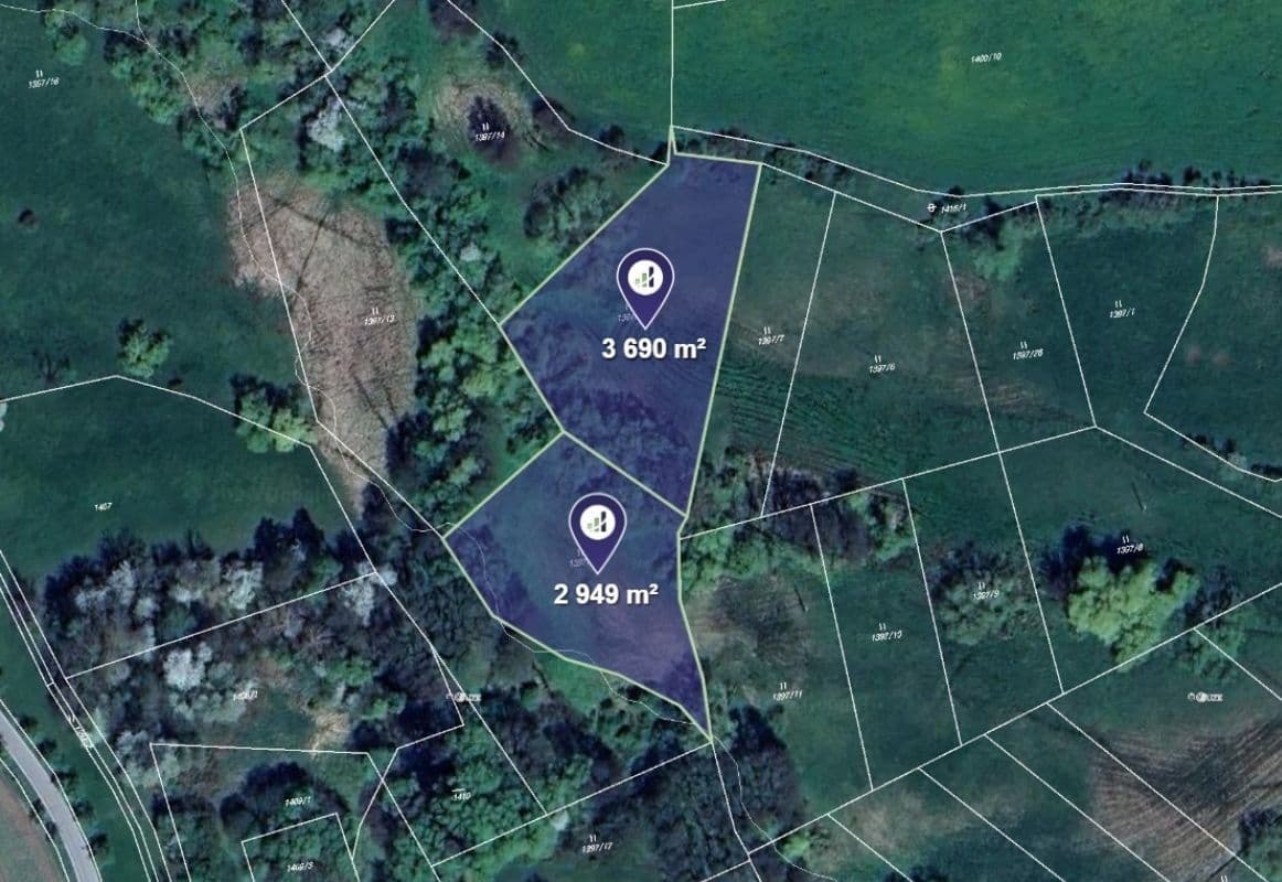 plot for sale, 6,639 m², Votice, Středočeský Region plot for sale, 6,639 m², Votice, Středočeský Region
