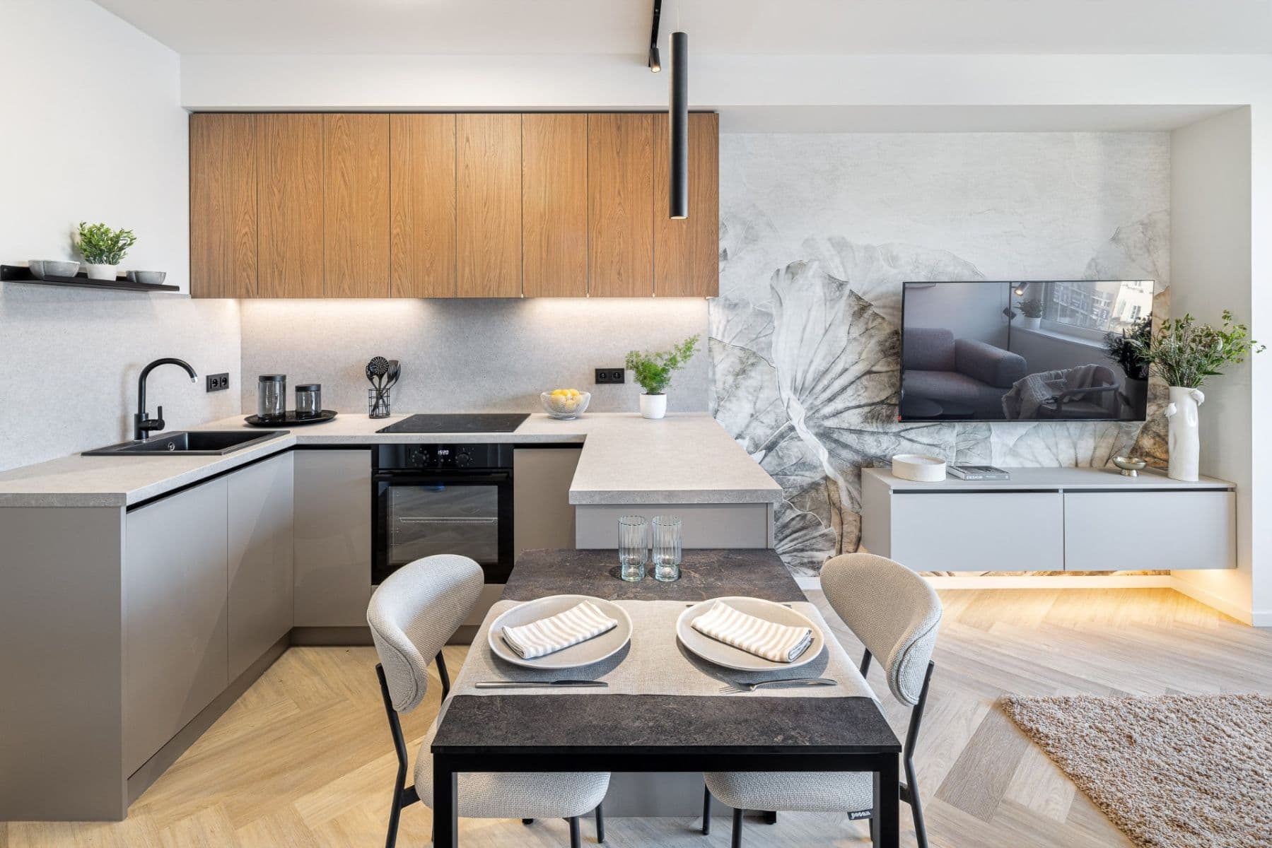 1 bedroom with open-plan kitchen flat to rent, 44 m², Na Pankráci, Prague, Prague 1 bedroom with open-plan kitchen flat to rent, 44 m², Na Pankráci, Prague, Prague