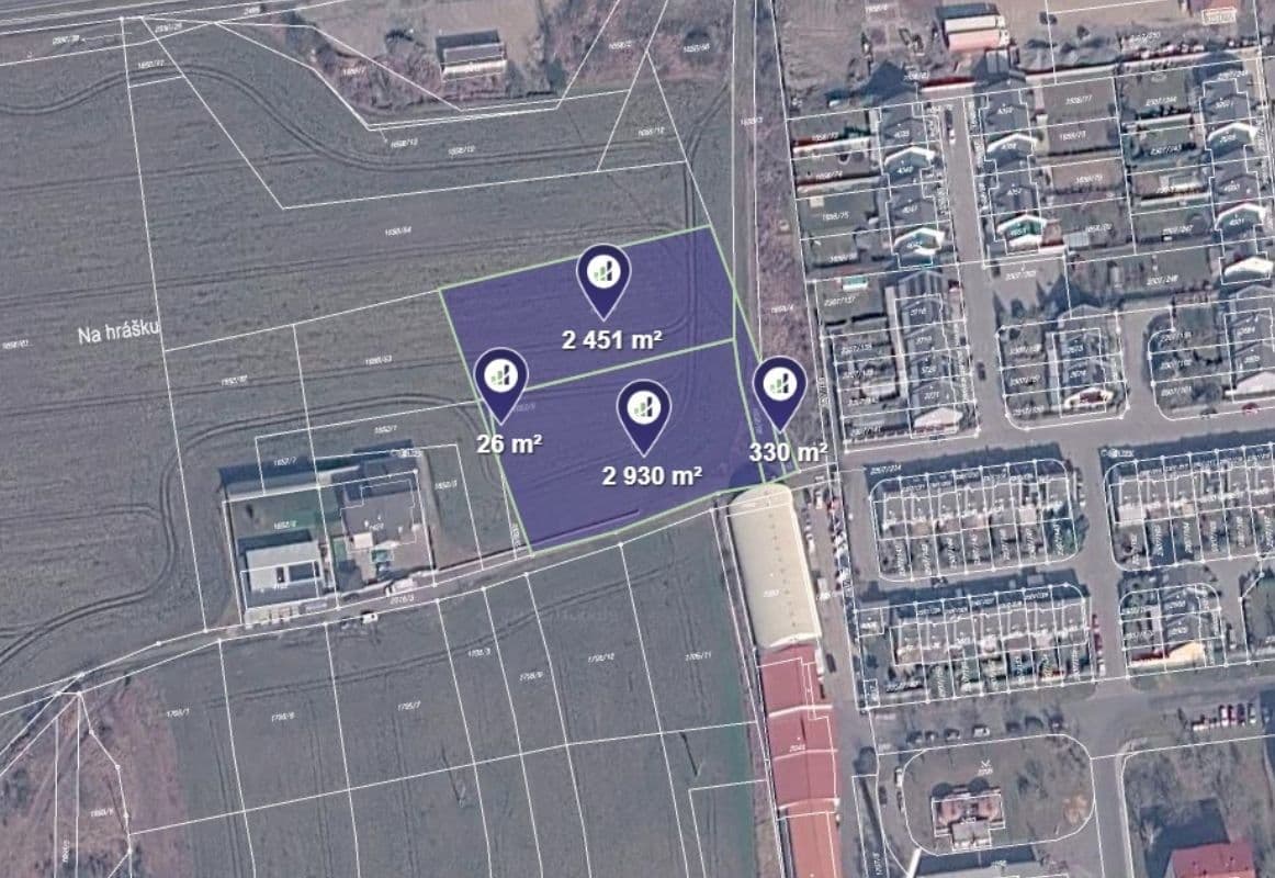plot for sale, 5,737 m², Slaný, Středočeský Region plot for sale, 5,737 m², Slaný, Středočeský Region
