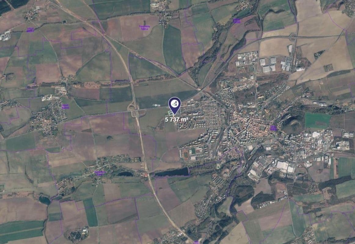 plot for sale, 5,737 m², Slaný, Středočeský Region plot for sale, 5,737 m², Slaný, Středočeský Region
