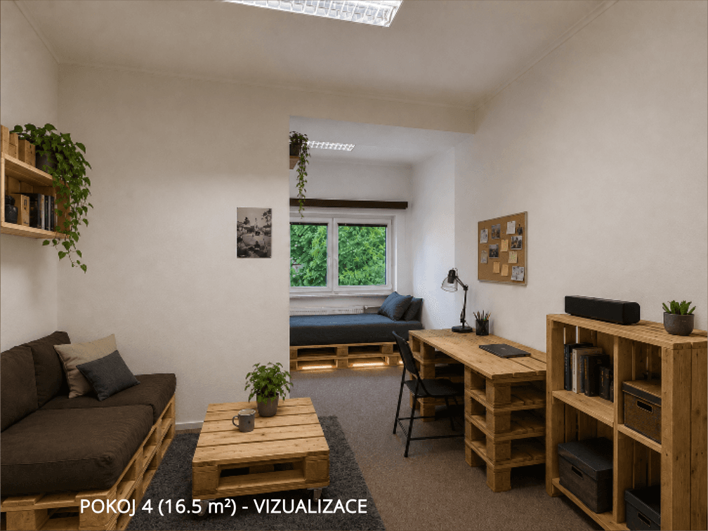 4 bedroom flat to rent, 106 m², Štefánikova, Zlín, Zlínský Region 4 bedroom flat to rent, 106 m², Štefánikova, Zlín, Zlínský Region