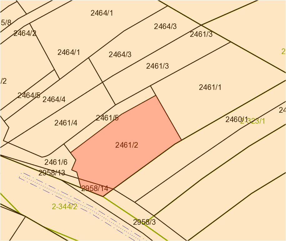 plot for sale, 625 m², Slovenská Ľupča, Banskobystrický Region plot for sale, 625 m², Slovenská Ľupča, Banskobystrický Region