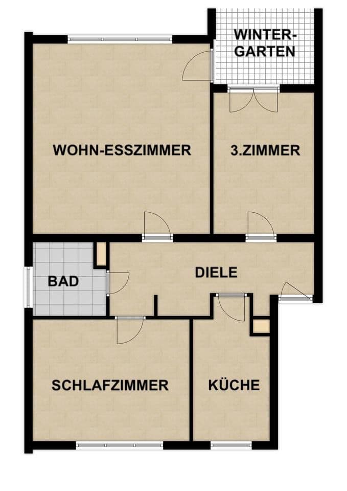 3 bedroom flat to rent, 80 m², Rodgau, Hesse 3 bedroom flat to rent, 80 m², Rodgau, Hesse