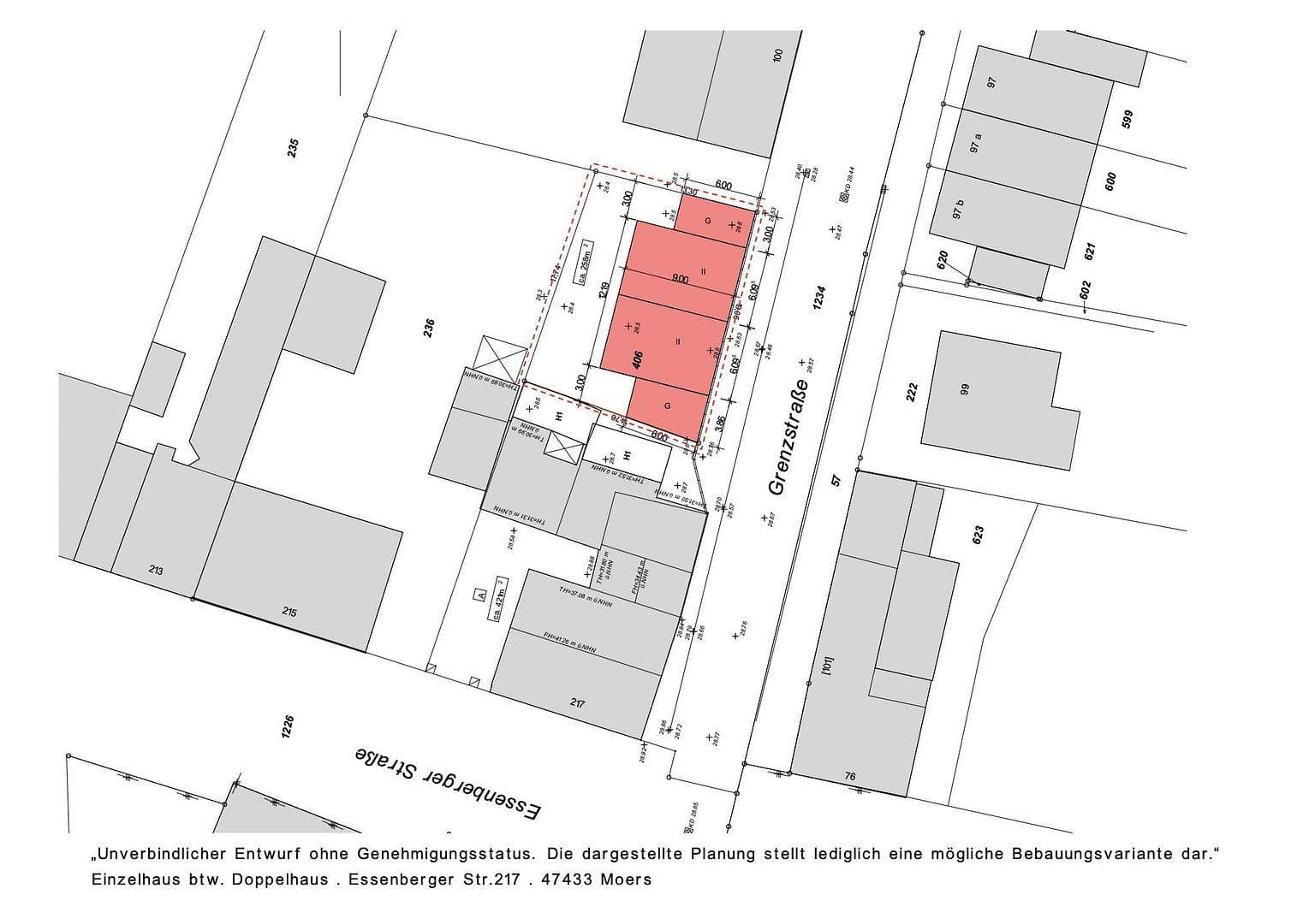 plot for sale, 258 m², Grenzstraße, Moers, North Rhine-Westphalia plot for sale, 258 m², Grenzstraße, Moers, North Rhine-Westphalia