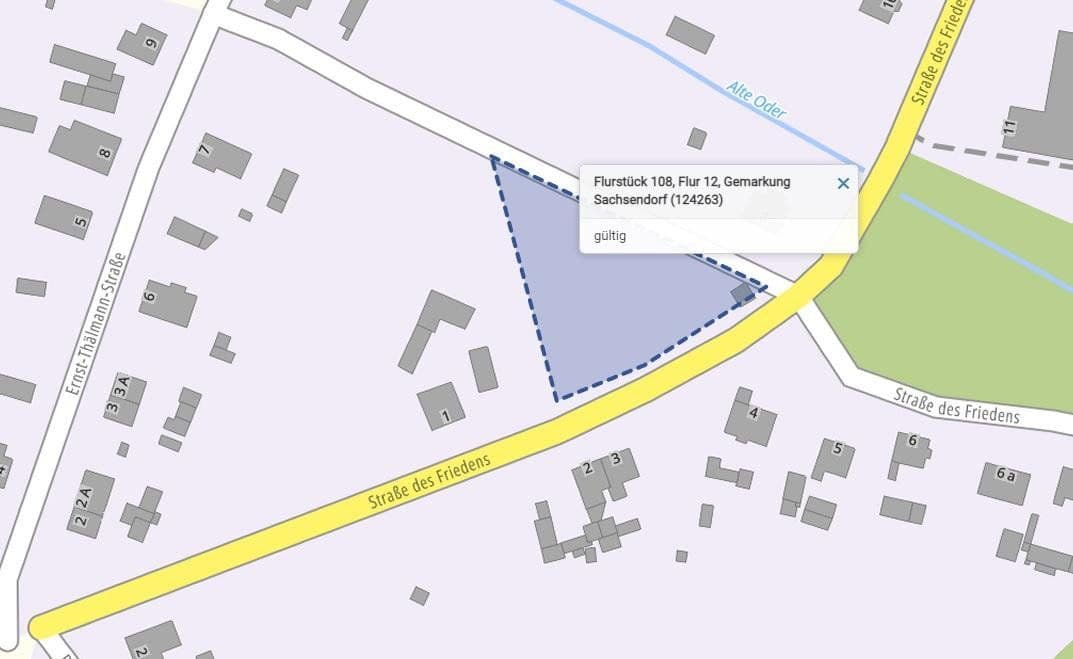 plot for sale, 2,400 m², Strasse des Friedens 1 b, Lindendorf, Brandenburg plot for sale, 2,400 m², Strasse des Friedens 1 b, Lindendorf, Brandenburg