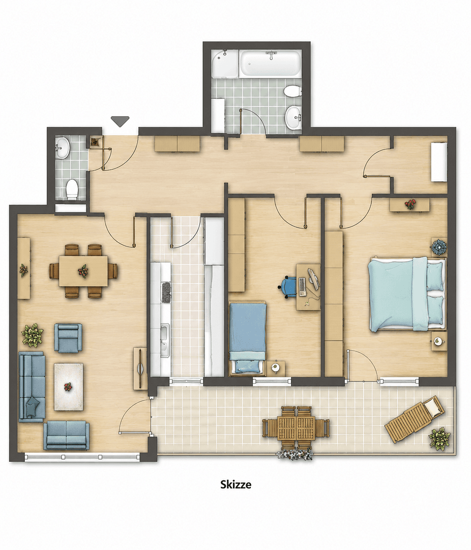 3 bedroom flat for sale, 95 m², Mutterstadt, Rhineland-Palatinate 3 bedroom flat for sale, 95 m², Mutterstadt, Rhineland-Palatinate
