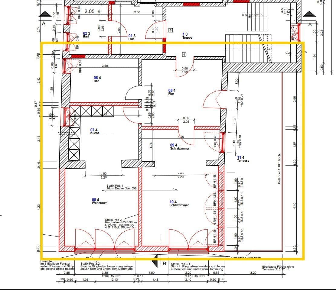 3 bedroom flat to rent, 79 m², Am Zehnt 9, Sinsheim, Baden-Württemberg 3 bedroom flat to rent, 79 m², Am Zehnt 9, Sinsheim, Baden-Württemberg