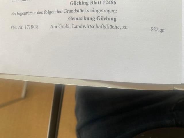 plot for sale, 982 m², am Grübl, Gilching, Bavaria plot for sale, 982 m², am Grübl, Gilching, Bavaria