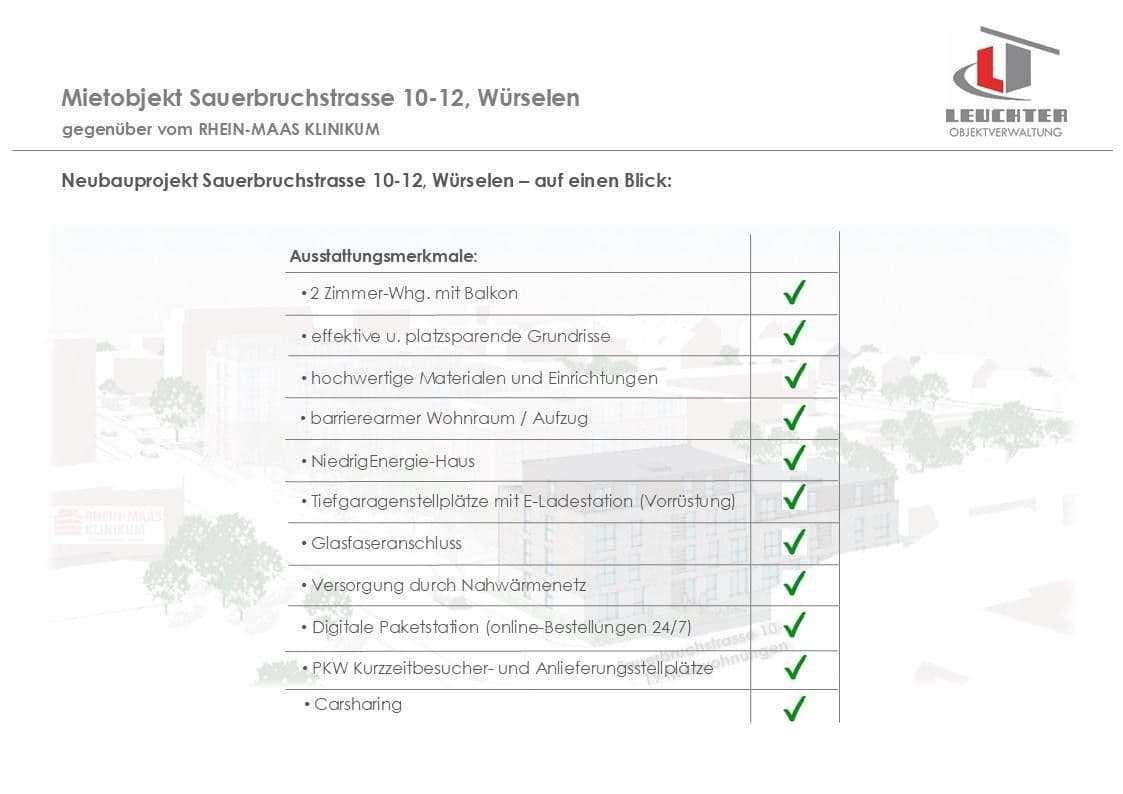 2 bedroom flat to rent, 56 m², Sauerbruchstraße 10-12, Würselen, North Rhine-Westphalia 2 bedroom flat to rent, 56 m², Sauerbruchstraße 10-12, Würselen, North Rhine-Westphalia