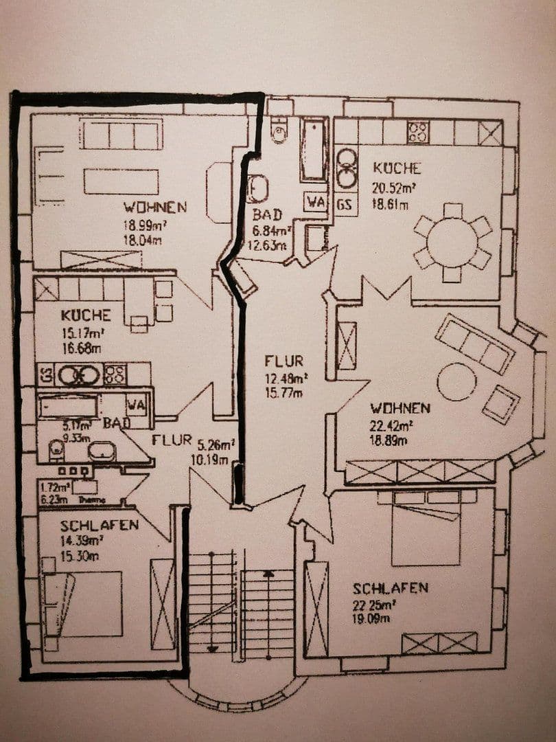 1 bedroom with open-plan kitchen flat to rent, 63 m², Löwentorstrasse 28, Bleicherode, Thuringia 1 bedroom with open-plan kitchen flat to rent, 63 m², Löwentorstrasse 28, Bleicherode, Thuringia