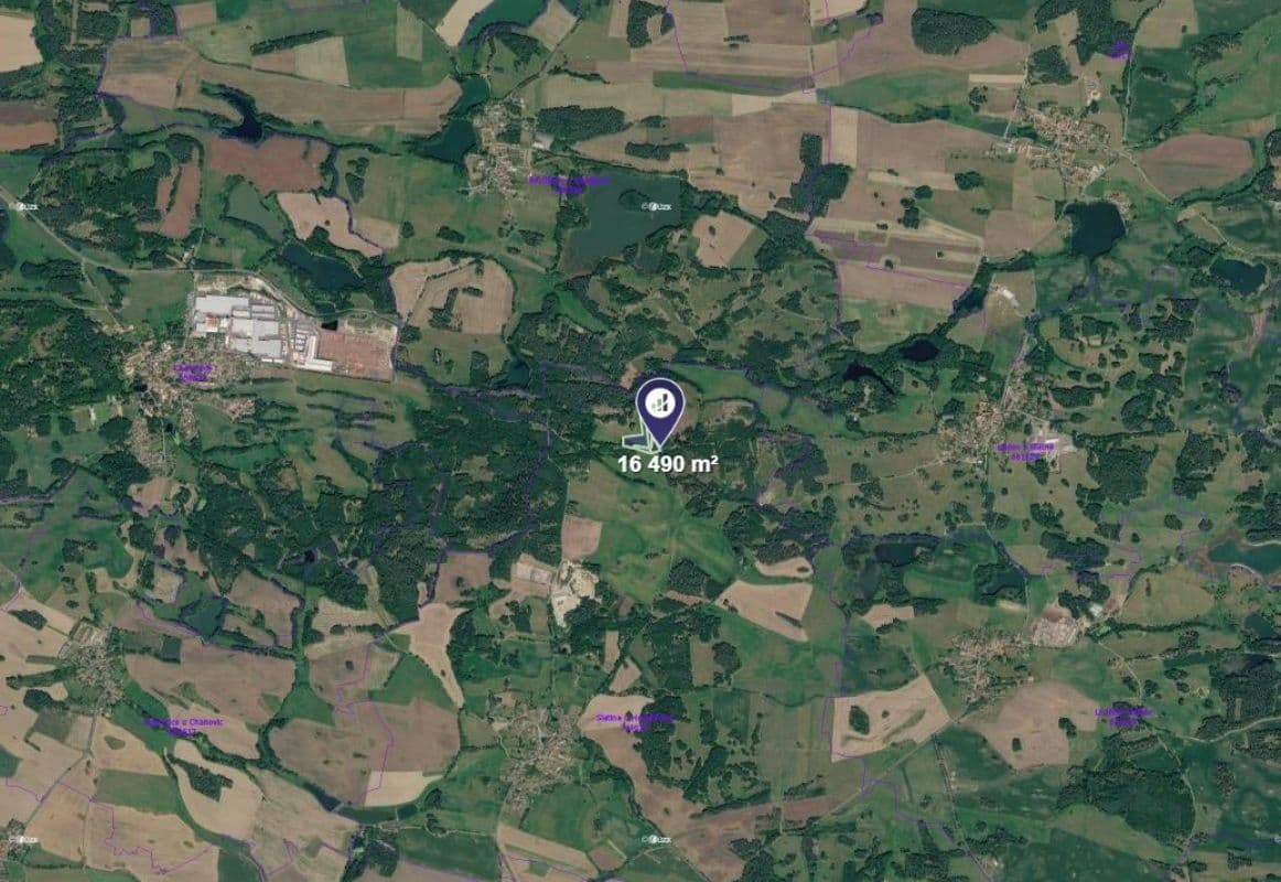 plot for sale, 16,490 m², Slatina, Plzeňský Region plot for sale, 16,490 m², Slatina, Plzeňský Region