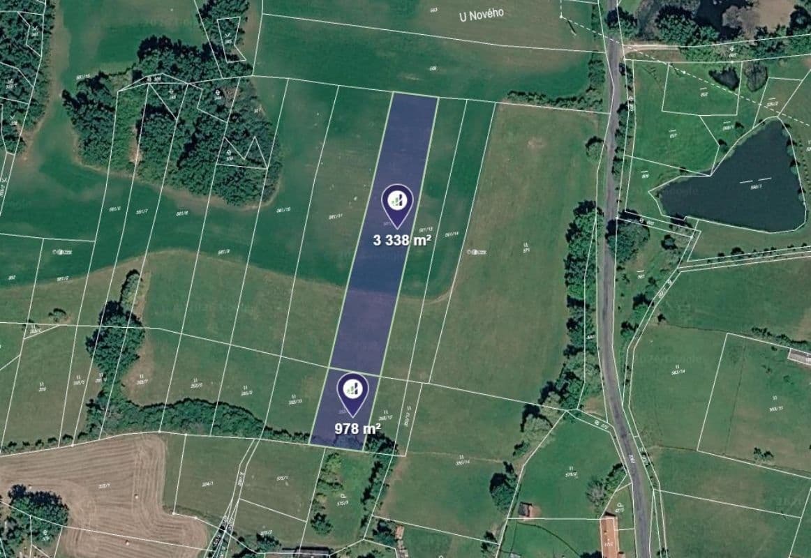 plot for sale, 4,316 m², Slatina, Plzeňský Region plot for sale, 4,316 m², Slatina, Plzeňský Region
