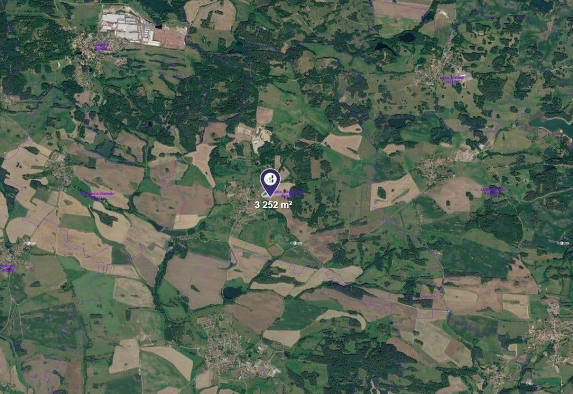plot for sale, 3,252 m², Slatina, Plzeňský Region plot for sale, 3,252 m², Slatina, Plzeňský Region