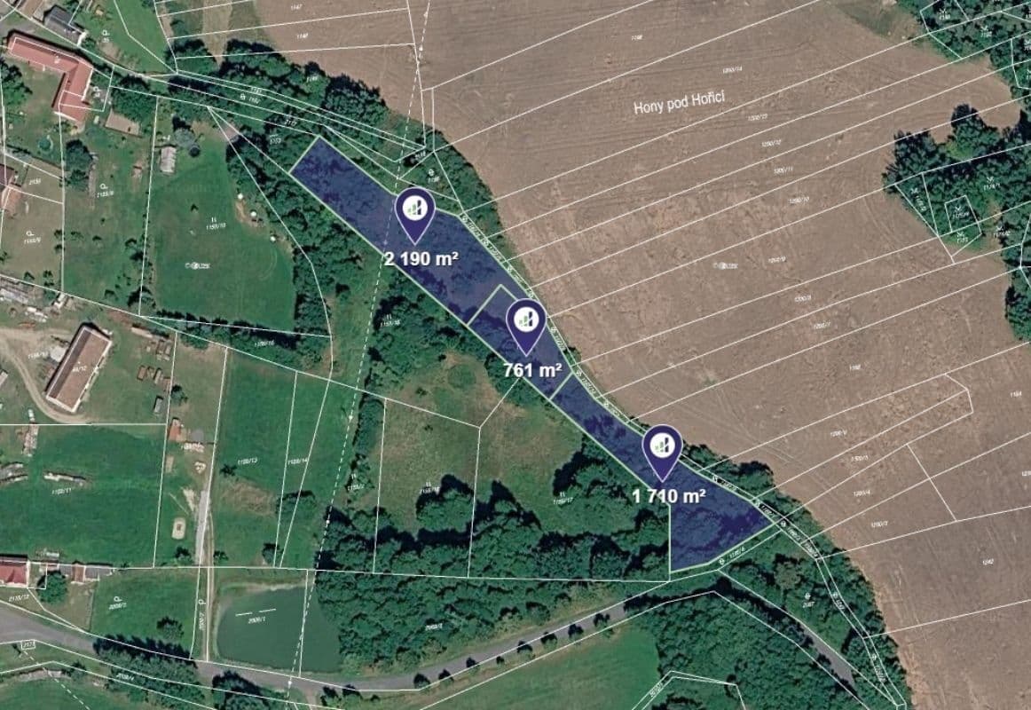 plot for sale, 4,661 m², Slatina, Plzeňský Region plot for sale, 4,661 m², Slatina, Plzeňský Region