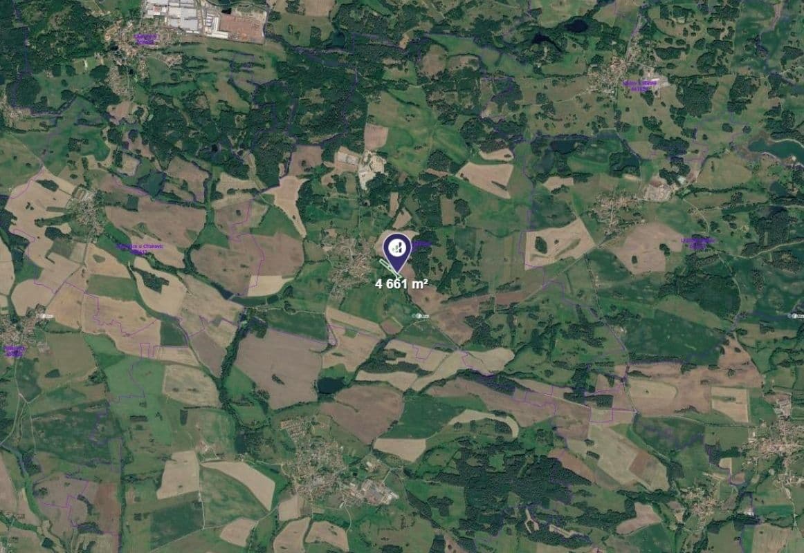 plot for sale, 4,661 m², Slatina, Plzeňský Region plot for sale, 4,661 m², Slatina, Plzeňský Region
