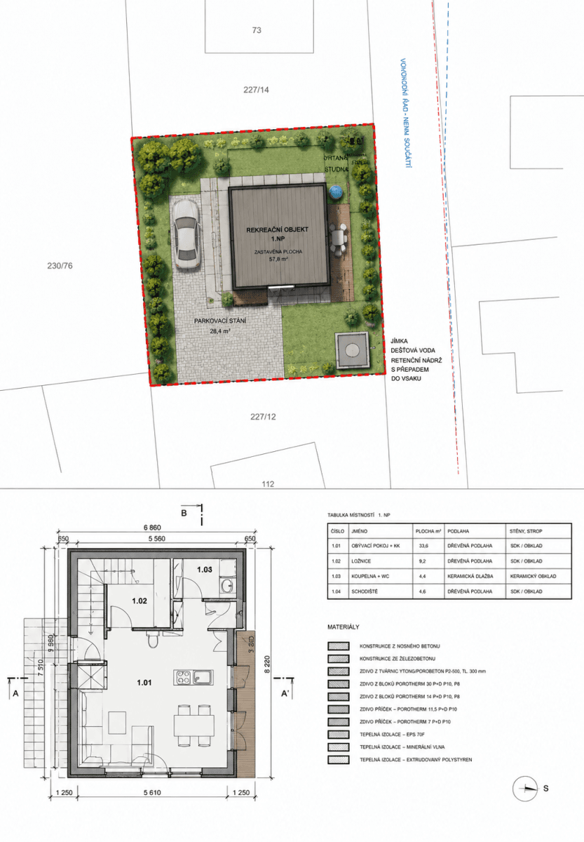 plot for sale, 289 m², Červená Řečice, Vysočina Region plot for sale, 289 m², Červená Řečice, Vysočina Region