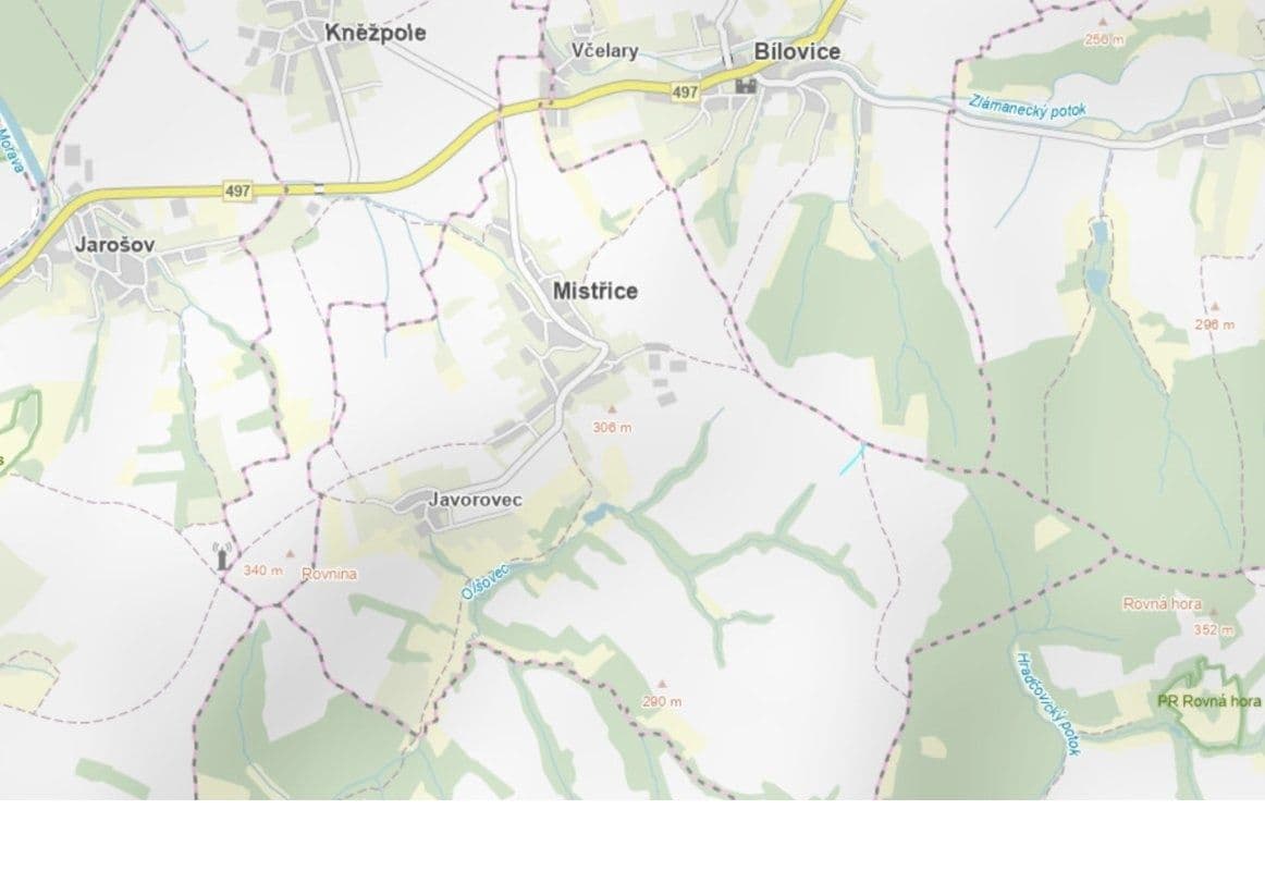 plot for sale, 1,518 m², Mistřice, Zlínský Region plot for sale, 1,518 m², Mistřice, Zlínský Region